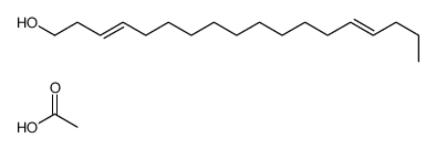 Z,Z-3,14-Octadecadien-1-ol acetate structure