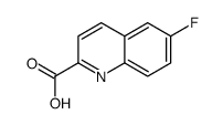 6-Fluoroquinoline-2-carboxylic acid structure