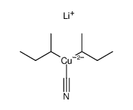 dilithium di(sec-butyl)cyanocuprate结构式