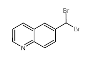 6-(dibromomethyl)quinoline Structure