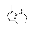 N-ethyl-2,4-dimethylthiophen-3-amine Structure