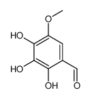 2,3,4-trihydroxy-5-methoxybenzaldehyde Structure