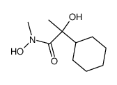 2-Cyclohexyl-2-hydroxy-N-methylpropiohydroxamsaeure Structure