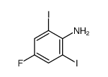 4-fluoro-2,6-diiodoaniline Structure