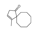 1-methylspiro[4.7]dodec-1-en-4-one结构式