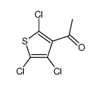 1-(2,4,5-trichlorothiophen-3-yl)ethanone Structure