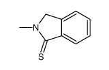 2-methyl-3H-isoindole-1-thione Structure