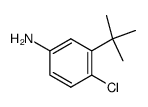 3-tert-butyl-4-chloroaniline Structure