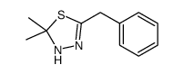 5-benzyl-2,2-dimethyl-3H-1,3,4-thiadiazole Structure