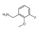 (3-fluoro-2-methoxy-phenyl)methanamine Structure