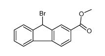 methyl 9-bromo-9H-fluorene-2-carboxylate Structure