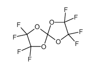 2,2,3,3,7,7,8,8-octafluoro-1,4,6,9-tetraoxaspiro[4.4]nonane结构式