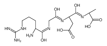 arginyl-glycyl-aspartyl-alanine结构式