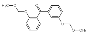 [2-(methoxymethoxy)phenyl][3-(methoxymethoxy)phenyl]methanone() Structure