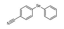 4-phenylselanylbenzonitrile结构式