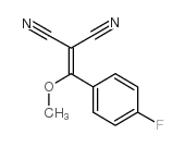 [(4-fluorophenyl)(methoxy)methylidene]propanedinitrile Structure