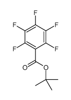 2,3,4,5,6-五氟苯甲酸叔丁酯结构式