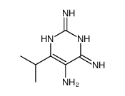6-propan-2-ylpyrimidine-2,4,5-triamine结构式