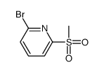 2-bromo-6-(methylsulfonyl)pyridine structure