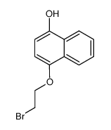 4-(2-Bromethoxy)-1-naphthol结构式