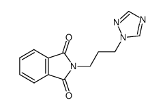 N-(3-[1,2,4]triazol-1-yl-propyl)-phthalimide Structure