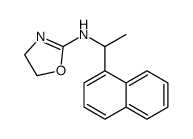 N-[(1R)-1-naphthalen-1-ylethyl]-4,5-dihydro-1,3-oxazol-2-amine结构式