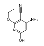 3-PYRIDINECARBONITRILE, 4-AMINO-2-ETHOXY-1,6-DIHYDRO-6-OXO- Structure