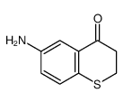 6-氨基硫代苯并二氢吡喃-4-酮结构式