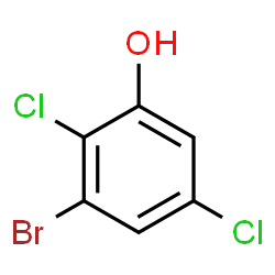 3-Bromo-2,5-dichlorophenol结构式