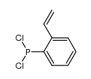 (2-vinylphenyl)dichlorophosphine结构式