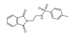 N-[2-(1,3-dioxoisoindolin-2-yl)ethyl]-4-methylbenzenesulfonamide Structure