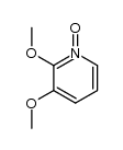 2,3-dimethoxypyridine N-oxide Structure