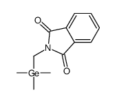 2-(trimethylgermylmethyl)isoindole-1,3-dione结构式