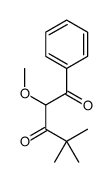 2-methoxy-4,4-dimethyl-1-phenylpentane-1,3-dione Structure