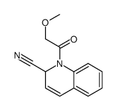 1-(2-methoxyacetyl)-2H-quinoline-2-carbonitrile Structure
