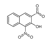 1,3-dinitronaphthalen-2-ol结构式