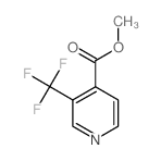 Methyl 3-(trifluoromethyl)isonicotinate structure