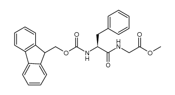 Fmoc-Phe-Gly-OCH3结构式