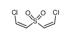 bis-(2-chloro-vinyl)-sulfone结构式