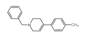 1-Benzyl-4-(4-methylphenyl)tetrahydropyridine Structure