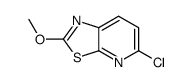 5-chloro-2-methoxy[1,3]thiazolo[5,4-b]pyridine结构式