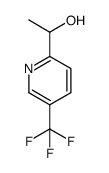 1-(5-(trifluoromethyl)pyridin-2-yl)ethanol Structure