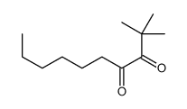 2,2-dimethyldecane-3,4-dione Structure