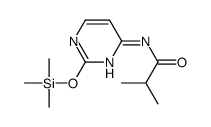 2-methyl-N-(2-trimethylsilyloxypyrimidin-4-yl)propanamide Structure