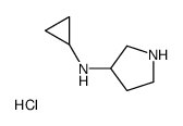 N-cyclopropylpyrrolidin-3-amine hydrochloride图片