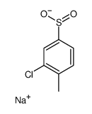 sodium,3-chloro-4-methylbenzenesulfinate结构式