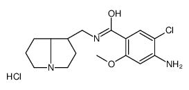 N-(exo-(hexahydro-1H-pyrrolizine-1-yl)methyl)-2-methoxy-4-amino-5-chlorobenzamide picture