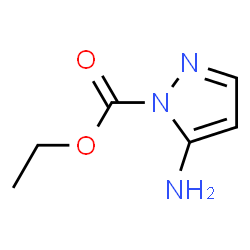 1H-Pyrazole-1-carboxylicacid,5-amino-,ethylester(9CI) Structure