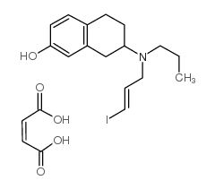 7-羟基-PIPAT马来酸酯结构式