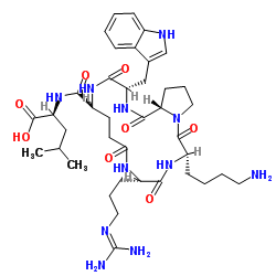 (Lys9,Trp11,Glu12)-Neurotensin (8-13) (Cyclic Analog)图片